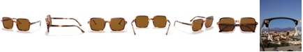 Ray-Ban SQUARE II Polarized Sunglasses, RB1973 53